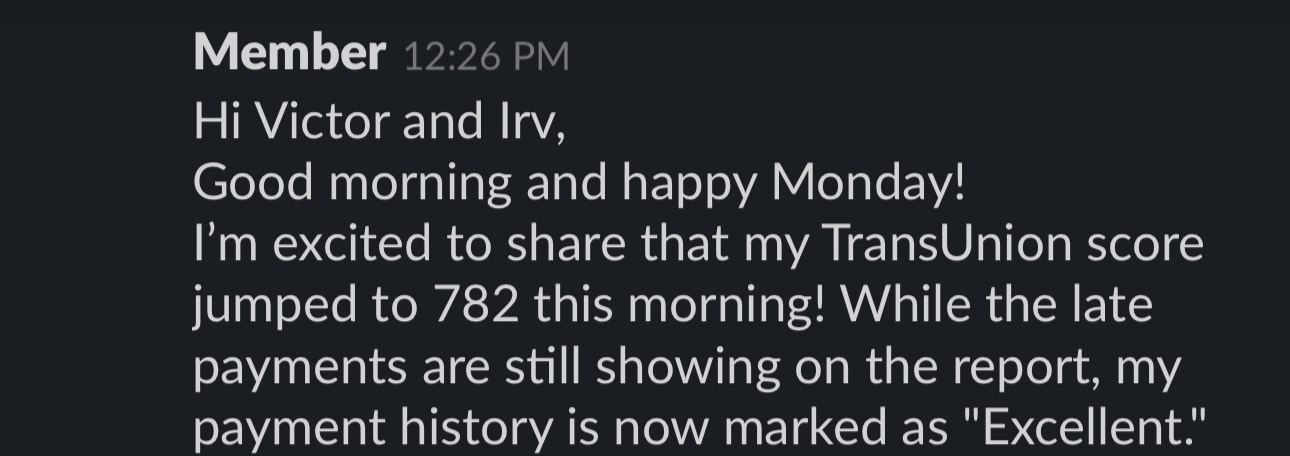Client funding result screenshot 14