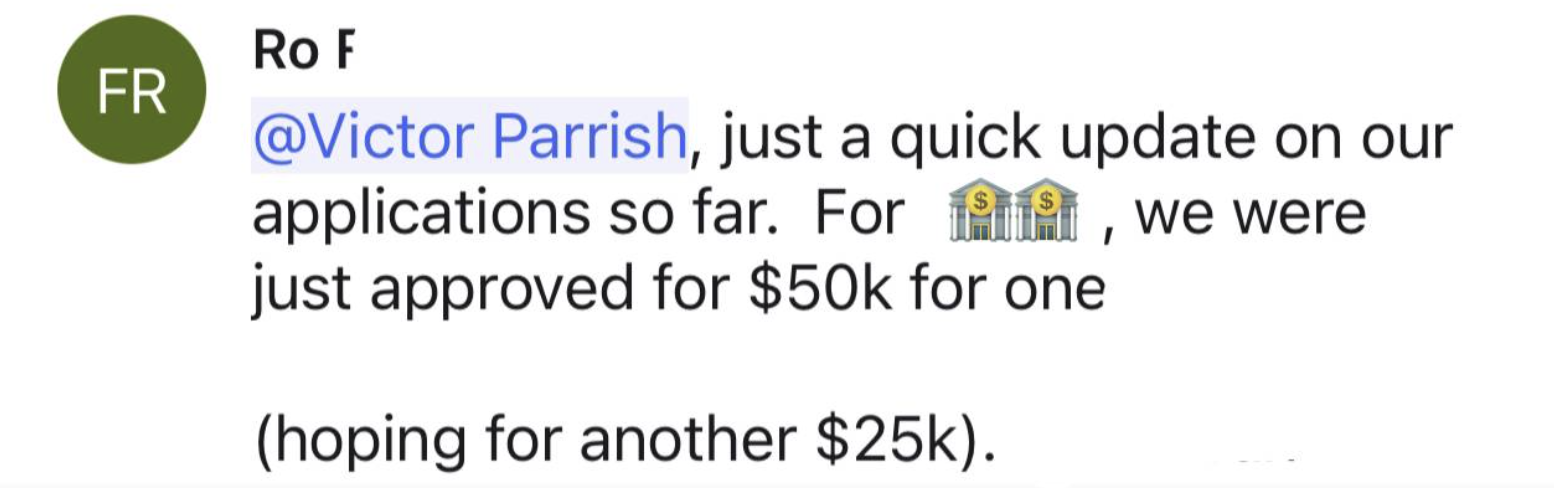 Client funding result screenshot 15