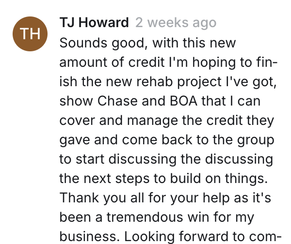 Client funding result screenshot 21