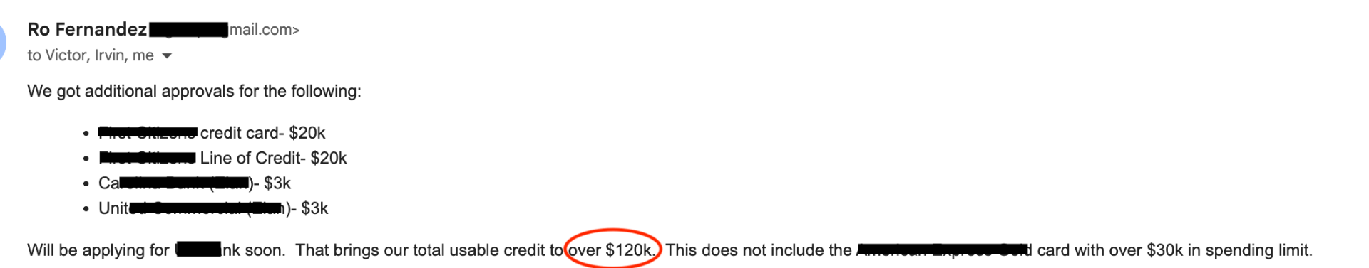 Client funding result screenshot 32