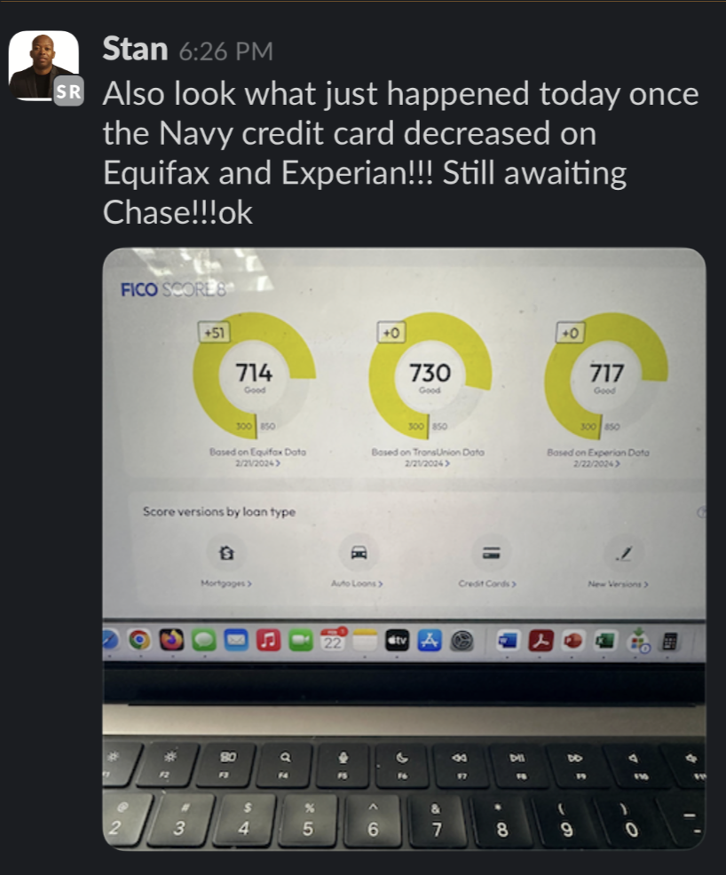 Client funding result screenshot 33